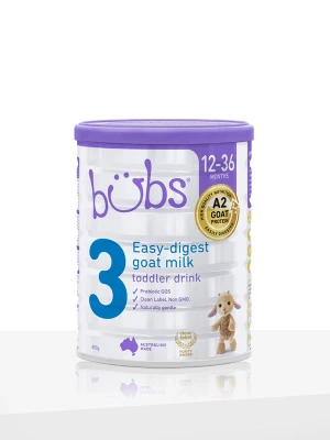 Bubs® Easy-digest Goat Milk Toddler Drink Stage 3 – 800g