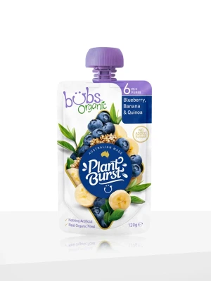 Bubs® Organic Blueberry, Banana and Quinoa