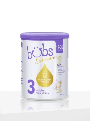 Bubs Supreme™ Toddler Drink Stage 3 – Premium Nutrition for 12-36 Months